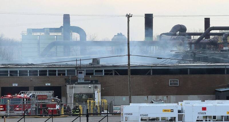 美国俄亥俄州金属厂爆炸，造成13人送医。（路透）(photo:LTN)