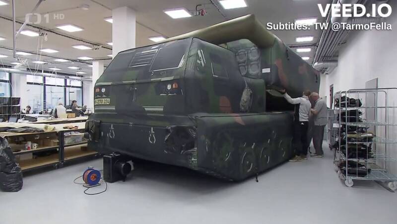 兵不厭詐！捷克打造「充氣海馬斯」供烏軍誘敵