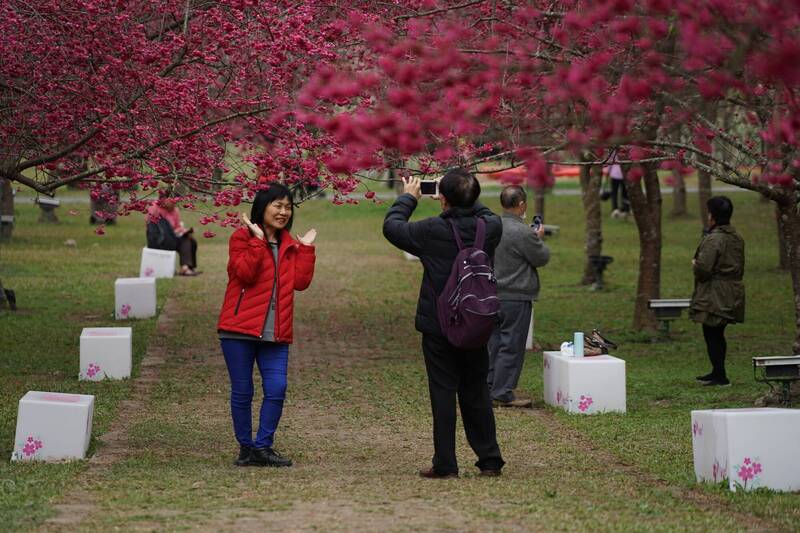 228連假終於贏來好天氣，九族文化村人潮爆滿導致停車場乘載量達8成，園方不得不在臉書發聲明「麥擱來啊！」（圖擷取自九族文化村臉書官方粉專）