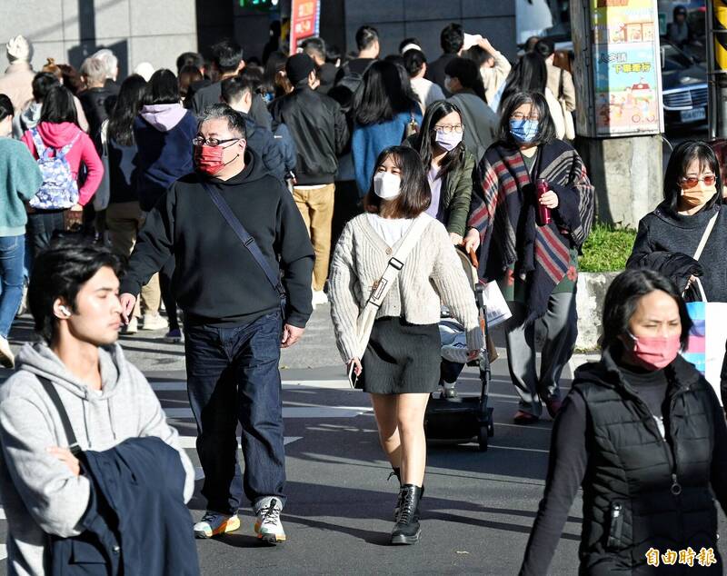 今日清晨偏冷，中午為溫暖舒適天氣，晚間起東北季風增強，北台灣氣溫將逐漸下降。（資料照）