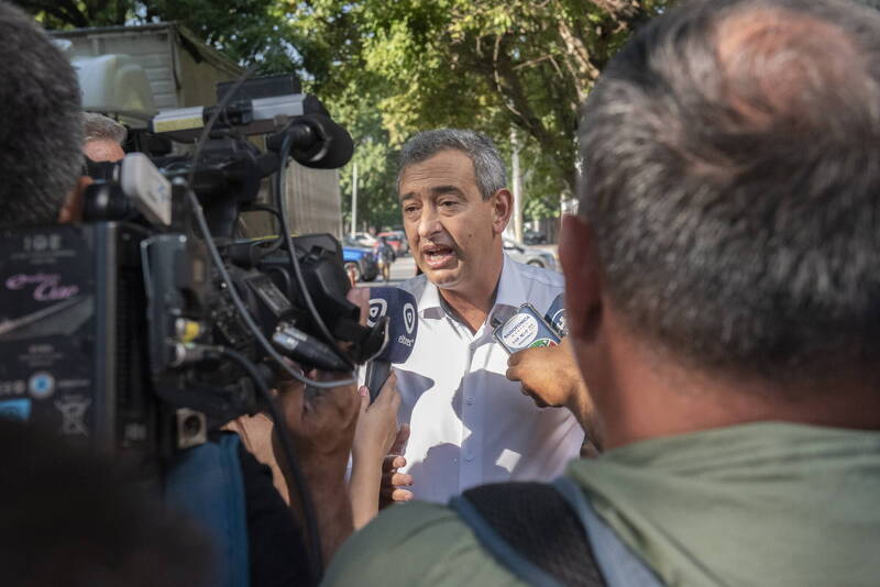 罗萨里奥市长贾夫金（见图）指责安全部队，未能有效打击有组织的犯罪活动。（欧新社）(photo:LTN)