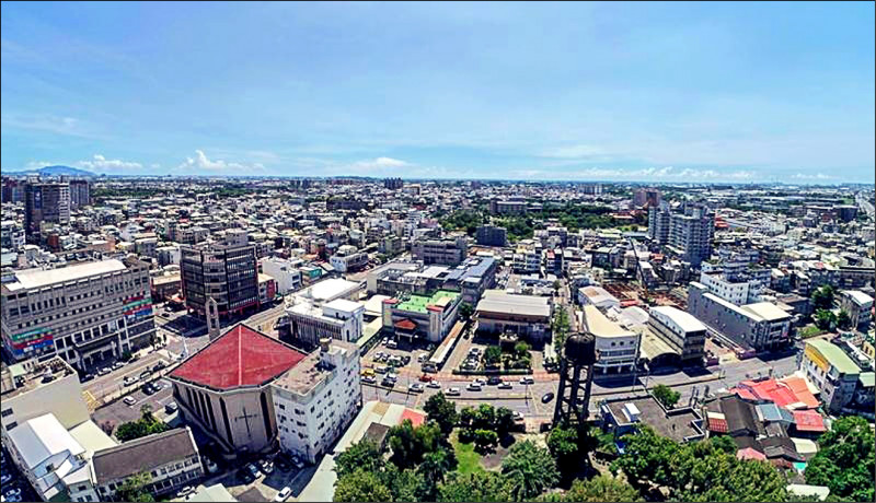 岡山行政中心公辦都市更新被列入高市府今年度招商大案。（高市都發局提供）