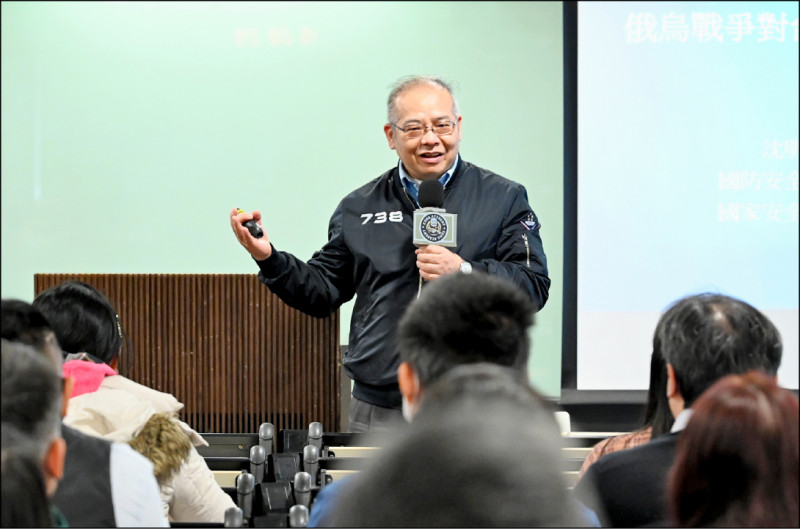 國防院學者沈明室。 （資料照）