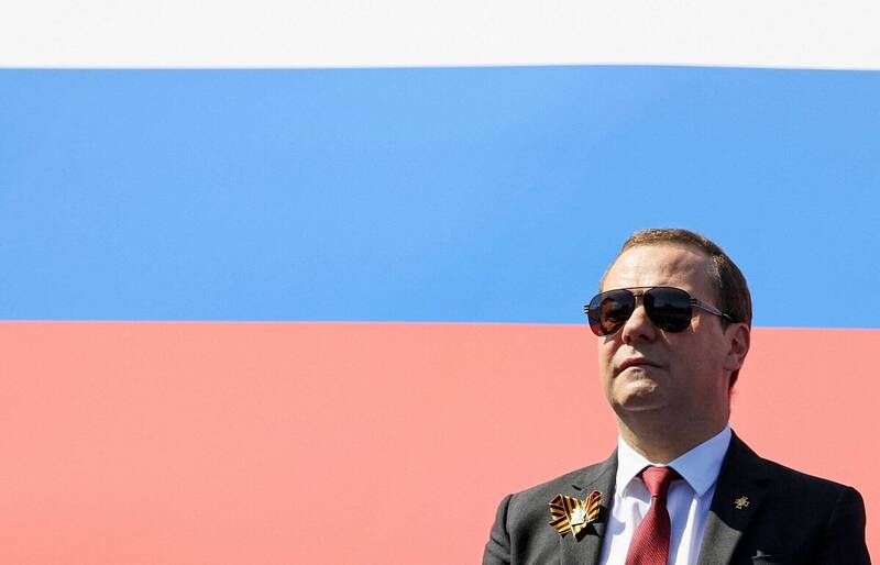俄罗斯前总统梅德维杰夫（Dmitry Medvedev）。（法新社档案照）(photo:LTN)