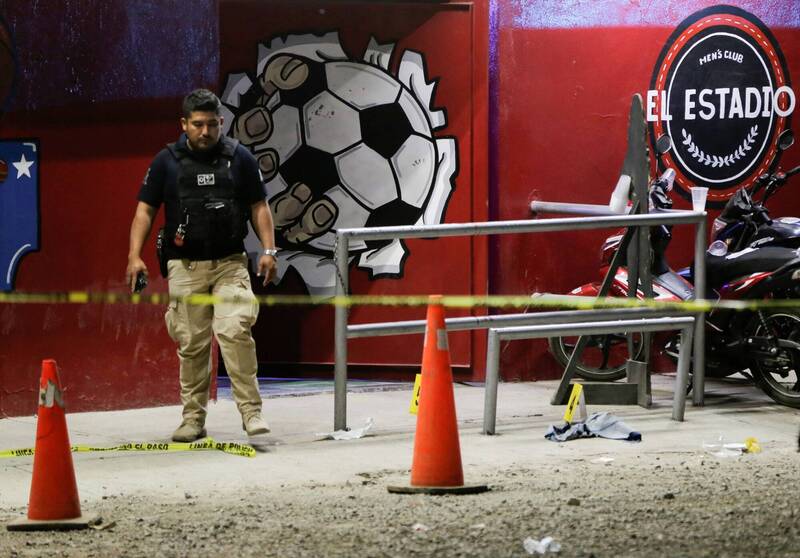 墨西哥瓜纳华托州（Guanajuato）一家酒吧发生枪击案10死5伤。（路透）(photo:LTN)