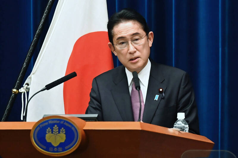日本首相岸田文雄。（美联社档案照）(photo:LTN)