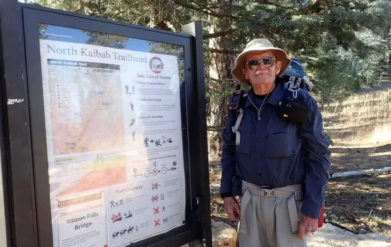 猛！91歲老翁5天縱走美國大峽谷創金氏世界紀錄- 國際- 自由時報電子報