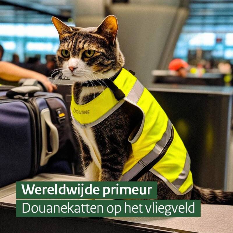 [情報/新聞] 超萌！荷蘭海關推全球首隻「緝毒貓」