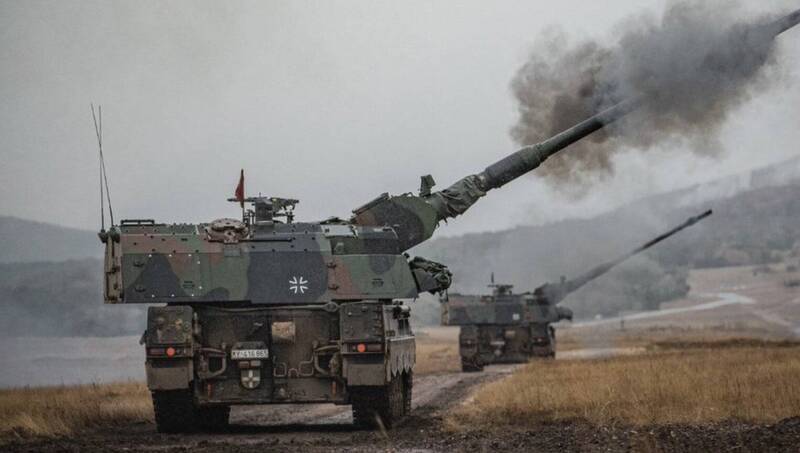 去年6月，乌克兰开始收到德制PzH2000自走砲。（图撷取自乌克兰武装部队总参谋部脸书粉丝专页）(photo:LTN)