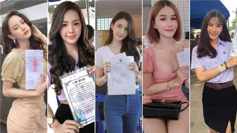 知名泰国旅游部落客发文分享近年来被判定可免除兵役的13名「最美的变性人」照片。（图撷取自泰国清迈象 Chiang Mai Elephant 脸书粉专）(photo:LTN)