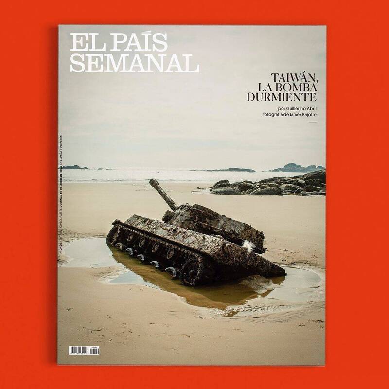 台湾近期登上西班牙主流媒体《国家週报》（El País Semanal）的封面故事。（图撷取自@elpaissemanal IG）(photo:LTN)
