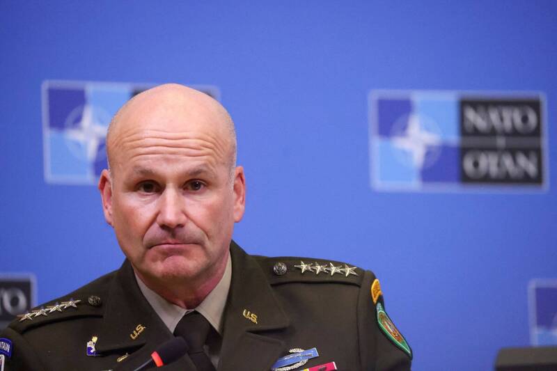 北约欧洲盟军最高统帅、美军驻欧洲司令部司令卡沃里表示，乌军正处于反攻的有利位置。（路透）(photo:LTN)