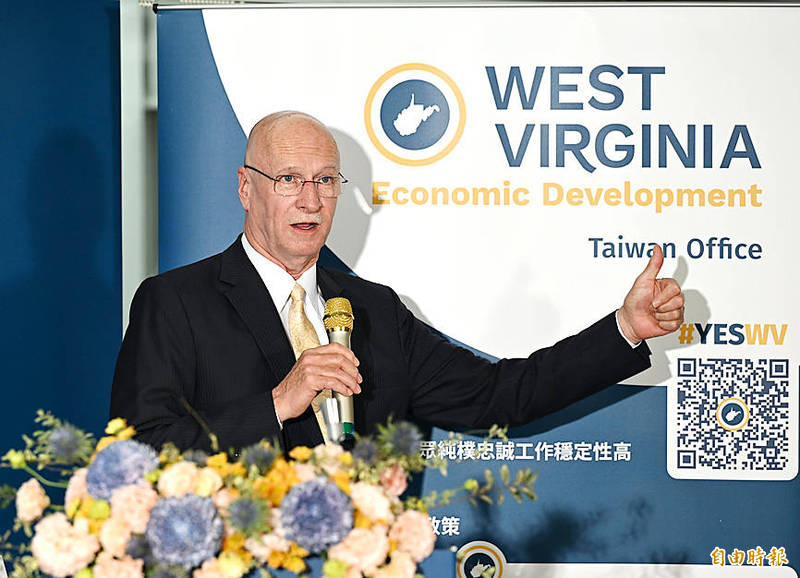 《TAIPEI TIMES》West Virginia seeks longterm relations 焦點 自由時報電子報
