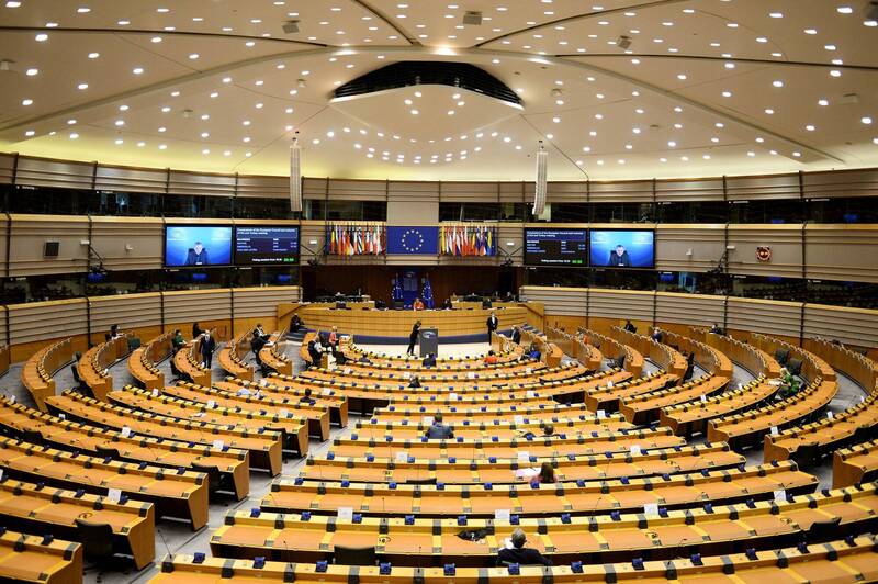 欧洲议会议员出访或接待外国政要，经常收到各种伴手礼。图为欧洲议会。（路透）(photo:LTN)