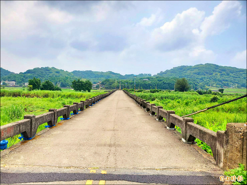 完善西湖鄉路網、改善鄉內最長老舊危橋，西湖龍壽橋將改建（記者蔡政珉攝）