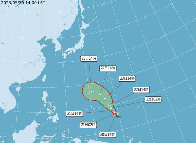 今年第二號颱風「瑪娃」生成！氣象局：不排除影響台灣