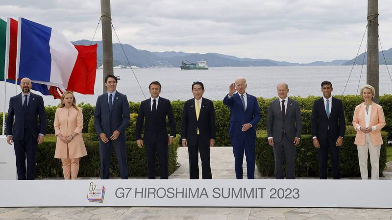 [新聞] 日媒披露G7領袖宣言草案內容 重申台海和平