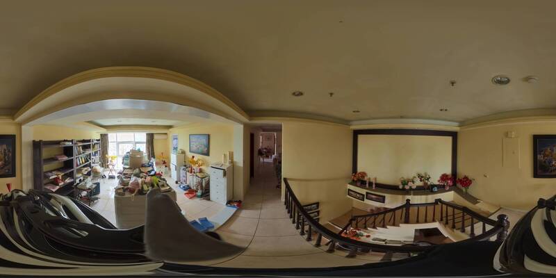 涉貪李慶華的房屋即將拍賣，士林分署以「VR」供民眾賞屋。（士林分署提供）