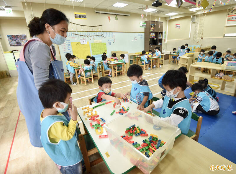 112學年度台北市公立幼兒園、非營利幼兒園暨教保服務中心今年提供9112個招生名額，5日上午9點起開放家長上網登記報名。（資料照）