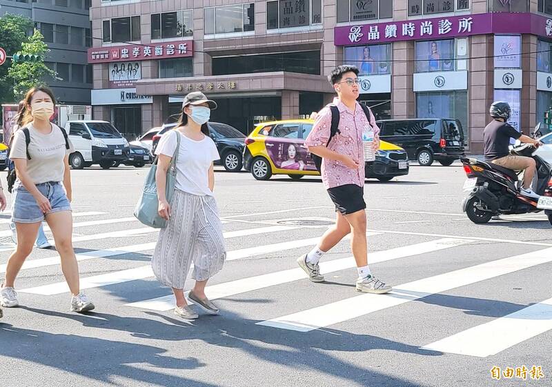 今日西半部高溫預測可達33、34度，東半部則在31、32度左右，而南高屏地區及花蓮縱谷有機會出現36度高溫。（資料照）