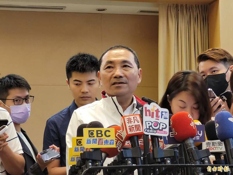 國民黨總統參選人、新北市長侯友宜喊出台灣缺電，民進黨痛批，外行又愛造謠製造恐慌。（資料照）