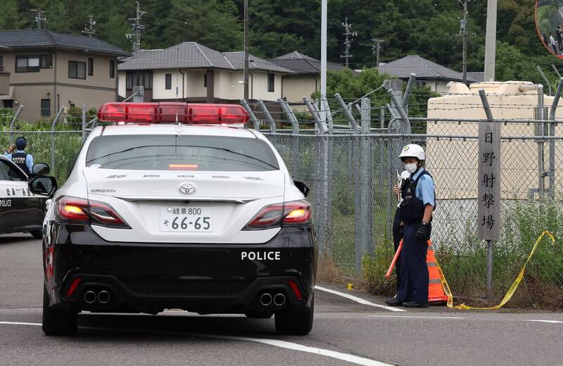 日本岐阜縣岐阜市14日驚傳有陸上自衛隊員開槍射殺同袍，釀2死1傷悲劇。（法新社）