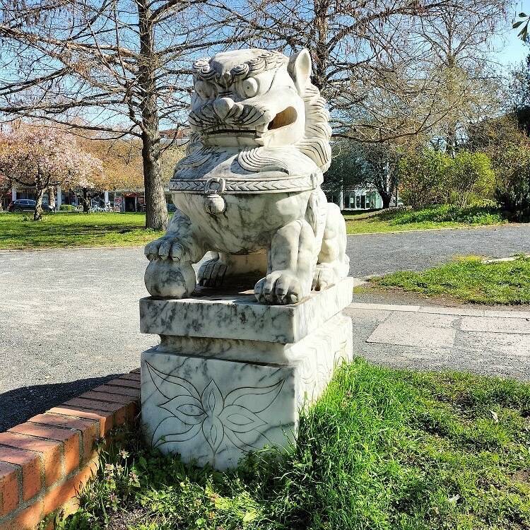 跨國尋獅！ 德國波茨坦公園石獅子來自花蓮 身世之謎待解