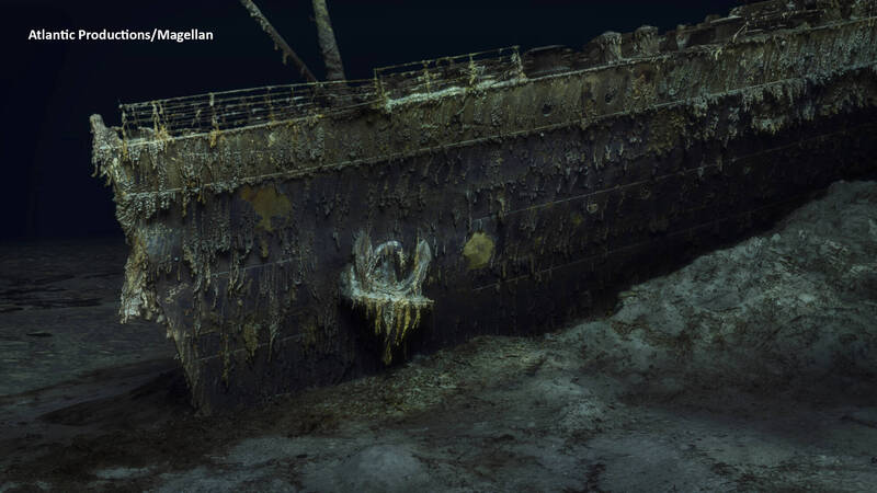 位于大西洋海底的铁达尼号残骸。（美联社）(photo:LTN)