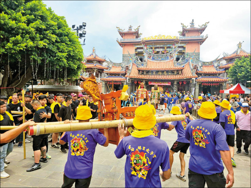 夏季媽祖出巡 竹南全台唯一