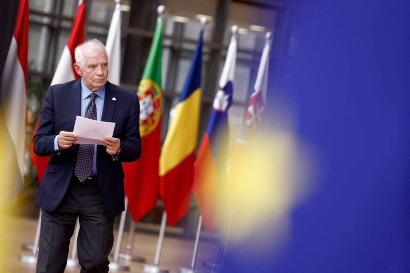 欧盟外交政策负责人波瑞尔（见图）提出警告，软弱的普廷对欧盟来说会是更大的危险。（法新社）(photo:LTN)