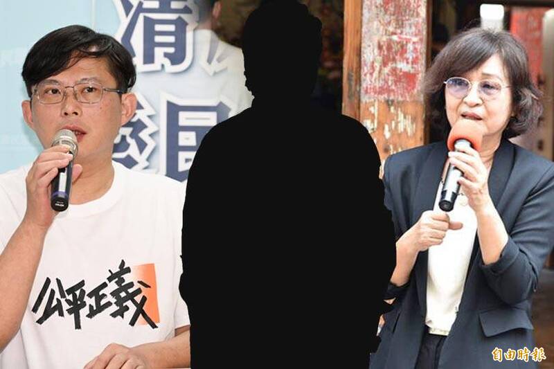 前立委黃國昌（左）痛斥立委蘇治芬（右）「養樁腳」，蘇治芬則反嗆黃，「有本事，去挑戰雲林的大尾黑金。」（資料照；本報合成）