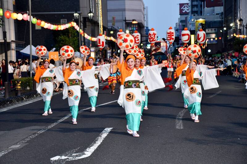 明年台南400年系列活動，南市府邀請名聞遐邇的「山形花笠舞」能來台南演出。（南市府提供）