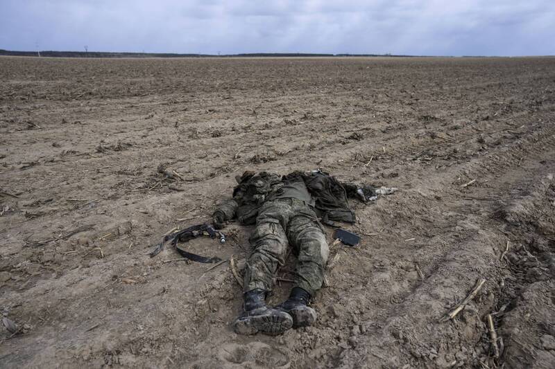 俄国两家独立媒体统计指出，俄军实际死亡人数逼近5万。（美联社档案照）(photo:LTN)