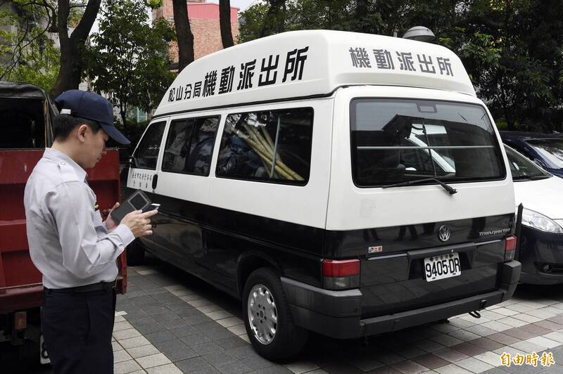 台北市機動派出所。（資料照）