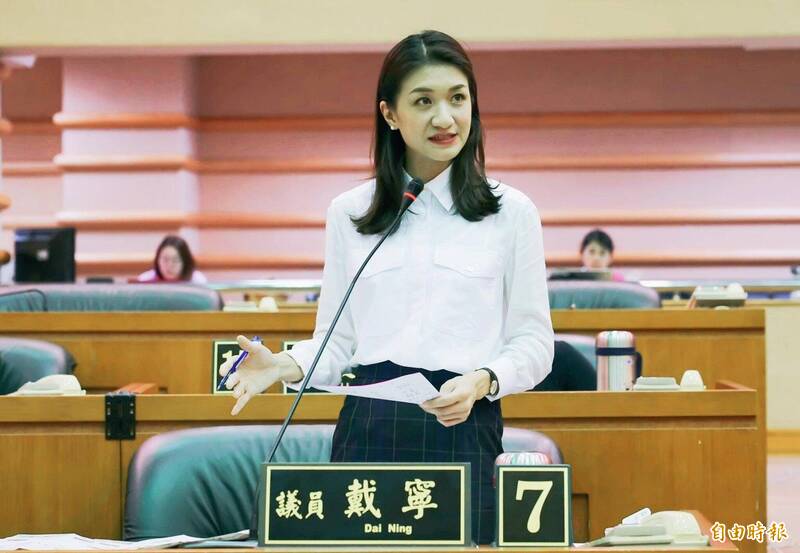 嘉義市議員戴寧因涉違反貪污治罪條例，一審遭判刑10年6個月，褫奪公權5年。（資料照）