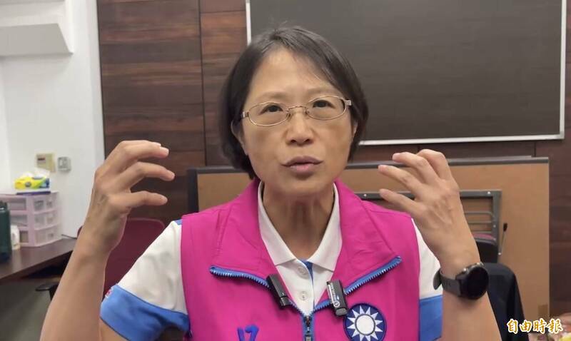 宣布退出國民黨的基隆市議員呂美玲，日前嗆民眾「你討中共打」、「請中共照顧基隆人」等言論，引發撻伐。（資料照）