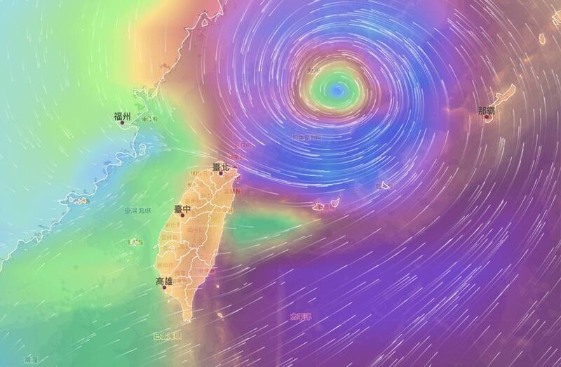 護國神山擋不到卡努外圍環流！台中炸今年最大雨量 生活 自由時報電子報 7688