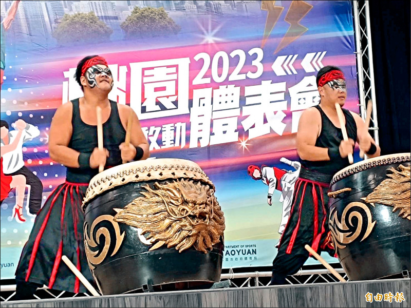 桃園體育表演會九月九日於乙未保台紀念公園舉辦,共有十場主題秀接續演出。(記者鄭淑婷攝) 桃園體育表演會九月九日於乙未保台紀念公園舉辦,共有十場主題秀接續演出。(記者鄭淑婷攝)