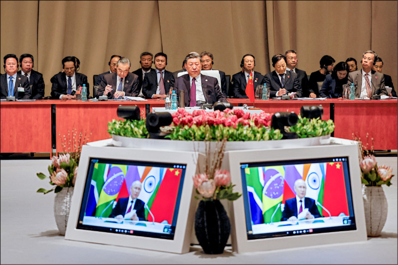 中国国家主席习近平在南非出席金砖国家峰会，廿二日却意外缺席多边工商论坛，引起外界揣测，认为此事「不寻常」。（路透）(photo:LTN)