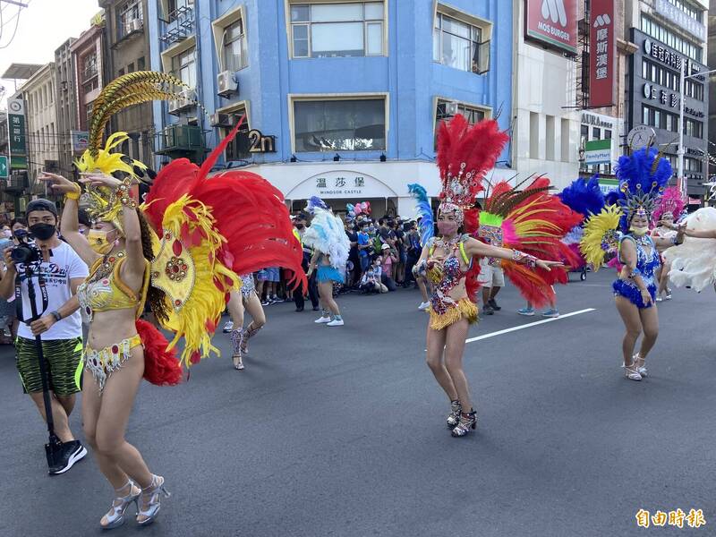 基隆海洋老鷹嘉年華活動熱力十足。（記者盧賢秀攝）