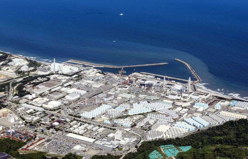 日本福島第一核電廠的核處理水開始排放入海。（路透資料照）