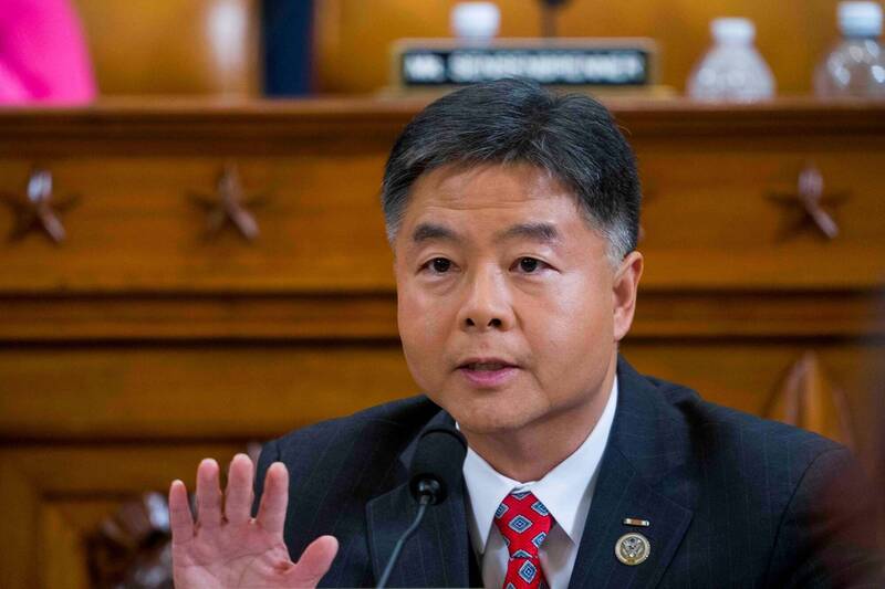 台裔美国联邦众议员刘云平入选《时代杂志》AI百大人物。（路透）(photo:LTN)