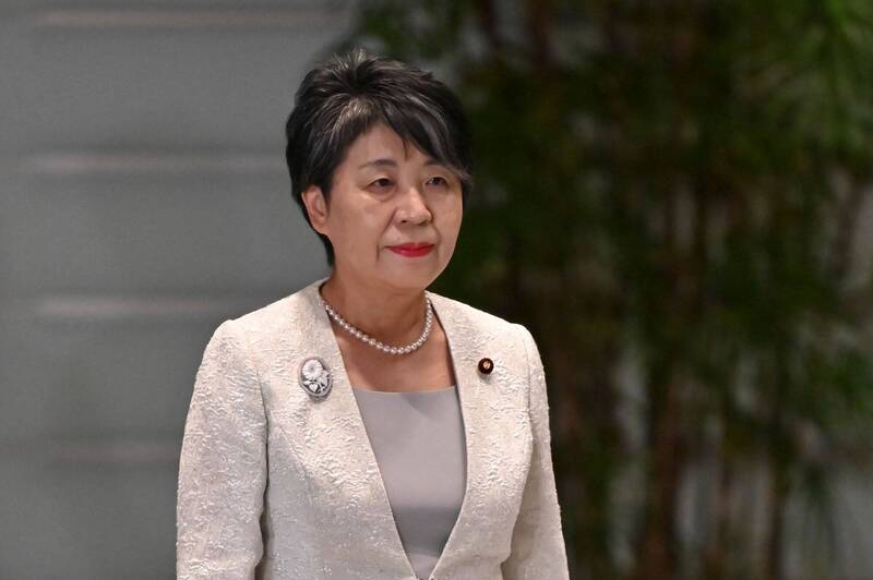 日本外務大臣上川陽子19日在美國紐約，與法國外交部長柯隆納舉行上任後首次會談。（法新社資料照）
