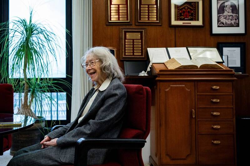 美国最年长的在职联邦女法官纽曼。（资料照，美联社）(photo:LTN)