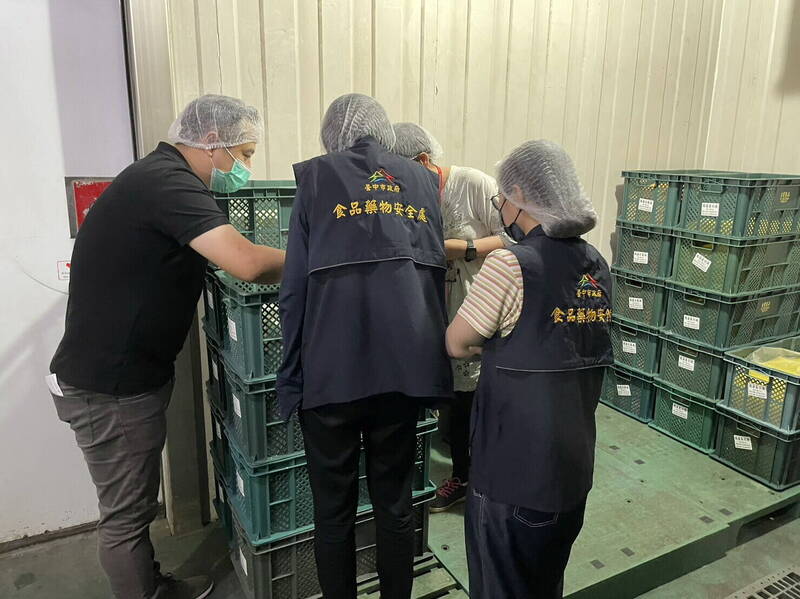 食安處加強稽查蛋品標示。（市府提供）