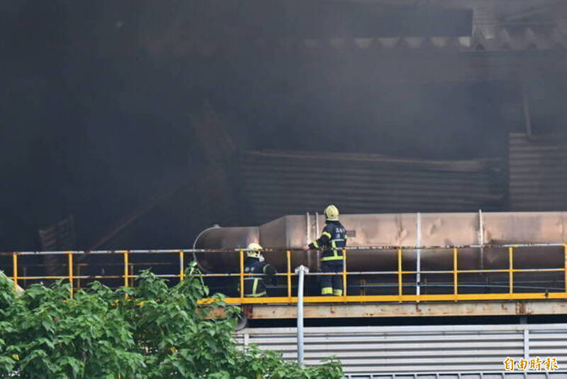 明揚國際科技公司22日傍晚發生工廠爆炸，造成4名消防員殉職。（資料照）