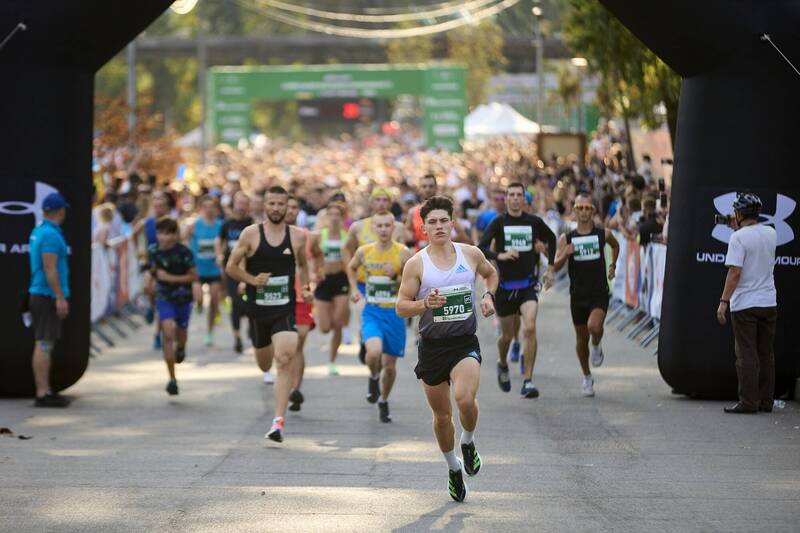 乌克兰基辅马拉松吸引数以千计的跑者参加。（图撷取自脸书Kyiv City Marathon）(photo:LTN)