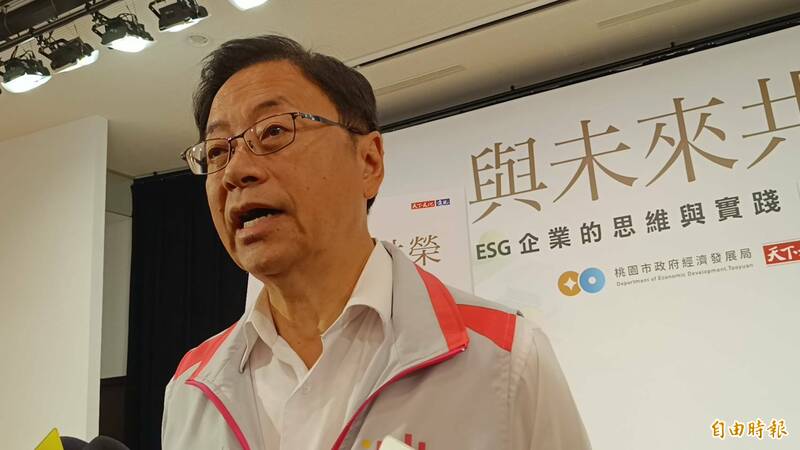 曾發言聲援「Linbay好油」版主，如今案情大逆轉，桃園市長張善政回應，自導自演作為令人遺憾。（記者鄭淑婷攝）