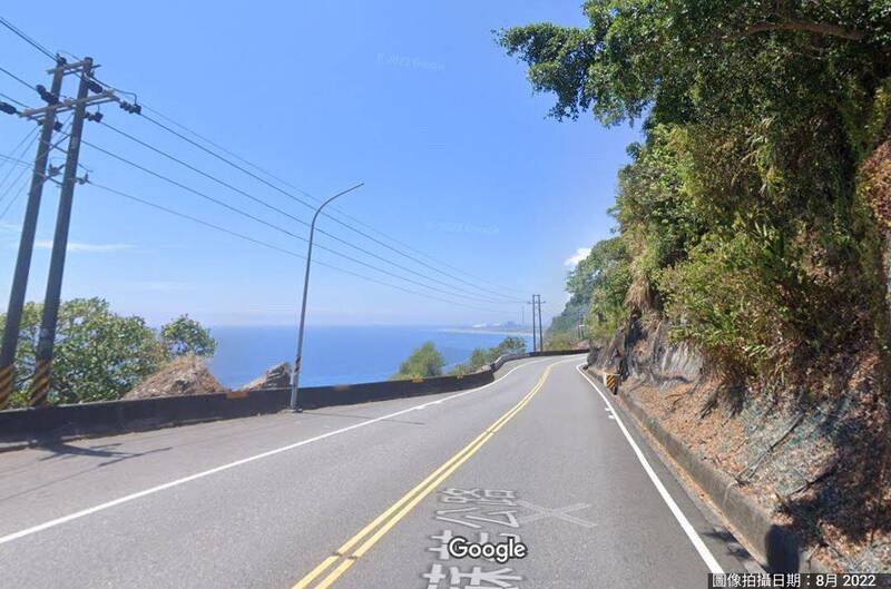 蘇花路廊南澳到和平段出現強降雨，台9丁線（舊蘇花公路）觀音段10日晚間發生土石流，武塔到漢本路段一度只出不進，公路局已漏夜搶通。（圖擷取自Google）