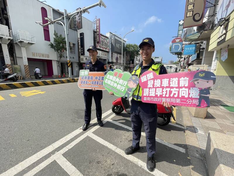 [新聞] 台南市區2路段試辦取消機車兩段左轉 首